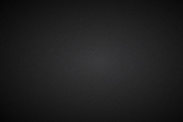 Sfondo nero astratto con linee nere diagonali — Vettoriale Stock