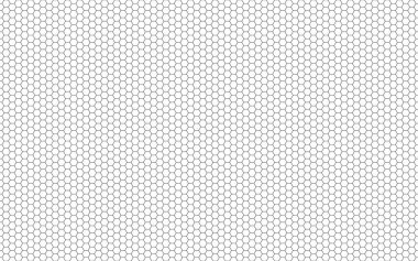 Basit dikişsiz geometri altıgen desen. Vektör siyah ve beyaz altıgen arka plan. Monokrom dokusu