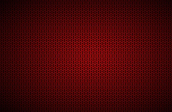 Schwarzer Breitbild Hintergrund Mit Roten Quadraten Modernes Geometrisches Design Aus — Stockvektor