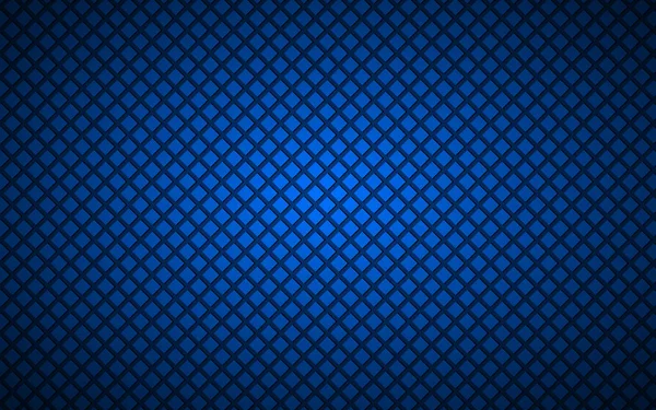 Dark Abstract Square Background Blue Mosaic Look Modern Vector Texture — Stok Vektör