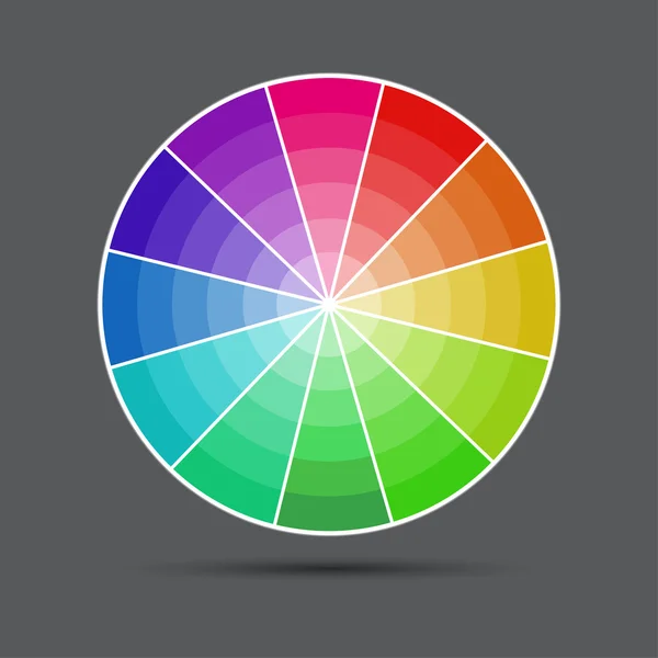 Paleta de colores simple — Archivo Imágenes Vectoriales