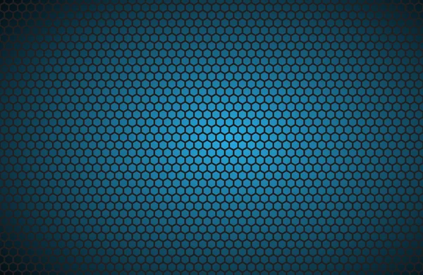 Fondo de polígonos geométricos, fondo de pantalla metálico azul abstracto, ilustración vectorial — Vector de stock