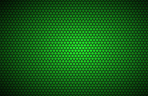 Fond polygones géométriques, papier peint métallique vert abstrait, illustration vectorielle — Image vectorielle