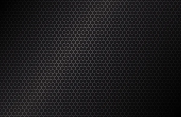 Geometriska polygoner bakgrund, abstrakt svart metallic tapeter, vektor illustration — Stock vektor