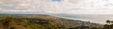 Gagra şehir, Abhazya, panoramik resim