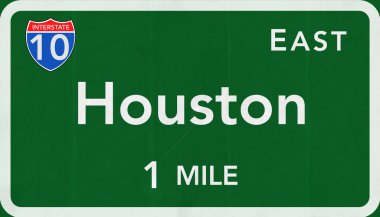 Houston yol levhası