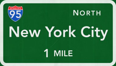 New york city yol levhası