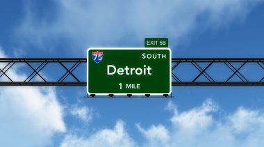 Detroit yol işareti