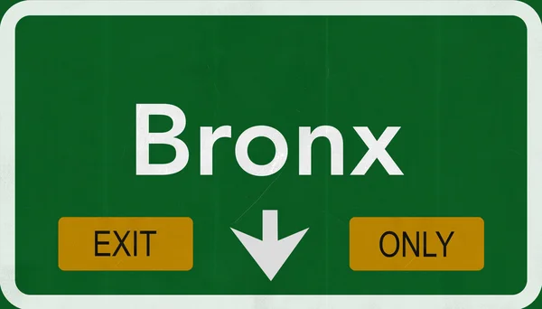 Bronx vägmärke — Stockfoto