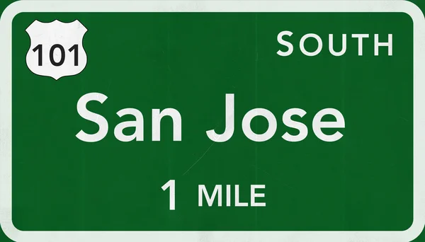 San Jose yol işareti — Stok fotoğraf