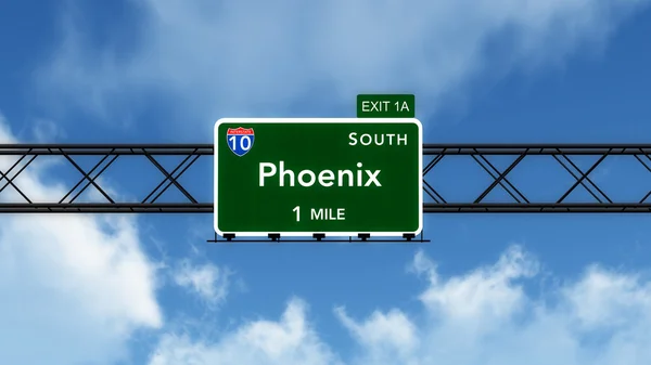 Phoenix sinal de estrada — Fotografia de Stock