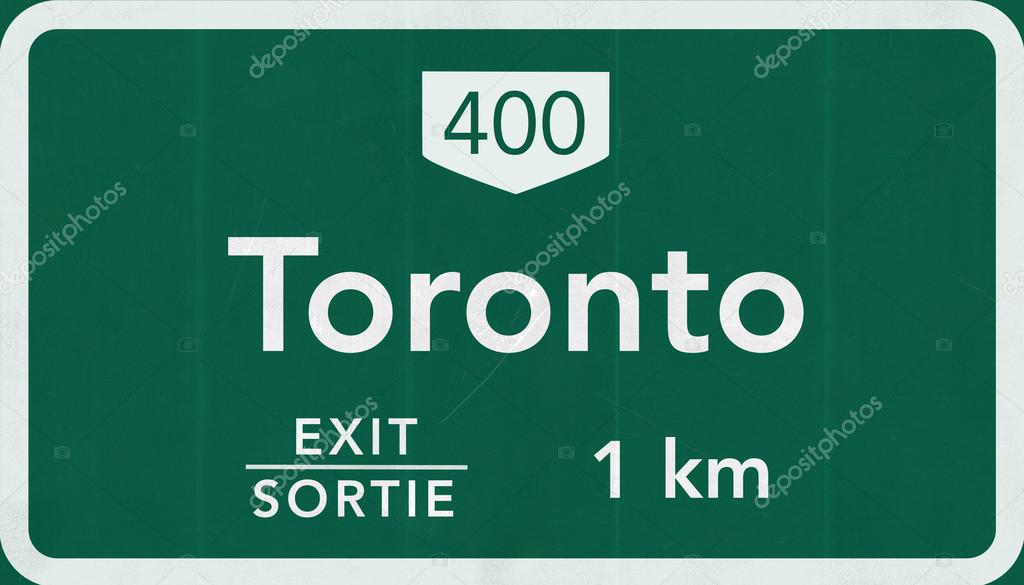 Toronto Road Sign