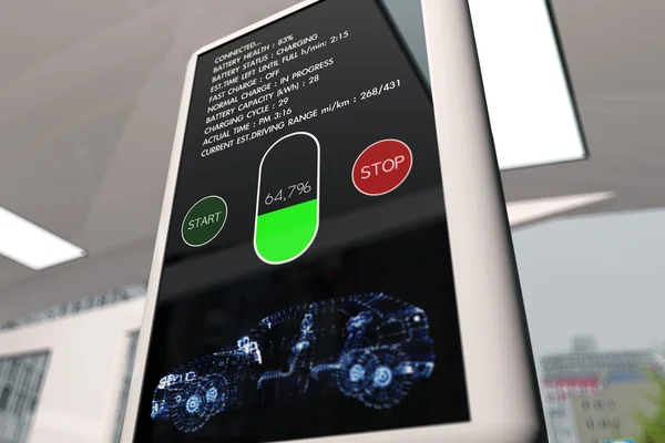 Elektrikli araç araç şarj istasyonu birimi