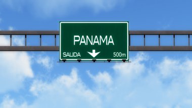 Panama Otoban yol işareti