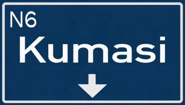 Kumasi yol işareti