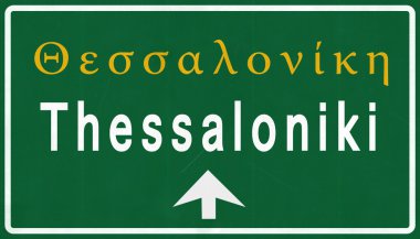 Selanik yol işareti