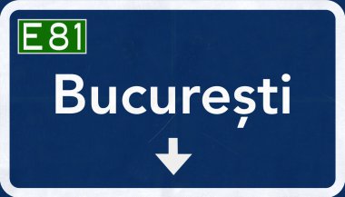 Bükreş yol işareti