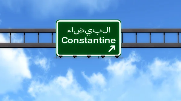 Constantine Road Sign — Stock Photo, Image