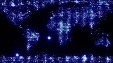 Parlayan Earth arka plan