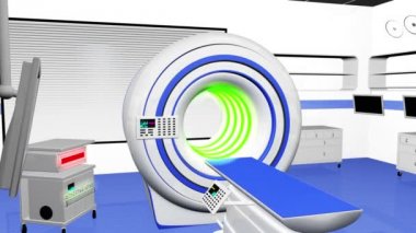 İK MRI Ct makine operasyon odasında