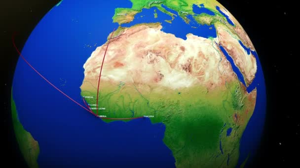 El virus del Ébola se propaga a Europa — Vídeos de Stock