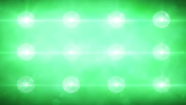 Lumières de scène de disco de stade clignotant 