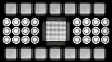 Yanıp sönen led ışıklar