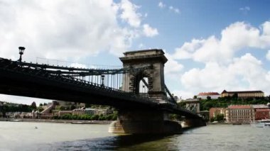 Szechenyi zincir köprü Budapeşte