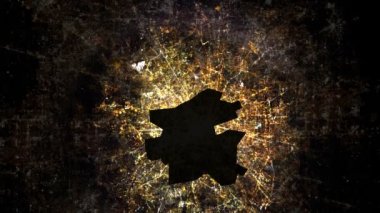 Büyük metropolü elektrik kesintisi