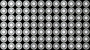 Yanıp sönen led ışıklar