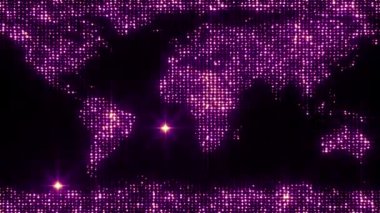 Parlayan Earth arka plan