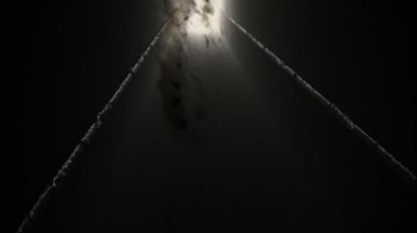 Hayaletler advent ile korkunç merdivenler