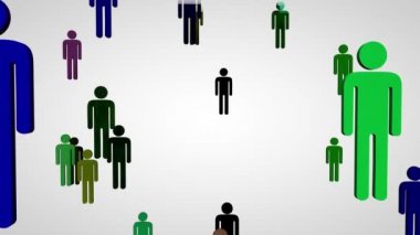 3B ağ bağlantıları aşırı nüfus kavramının