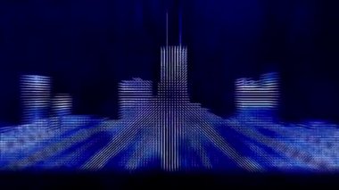 Chicago şehir arka plan