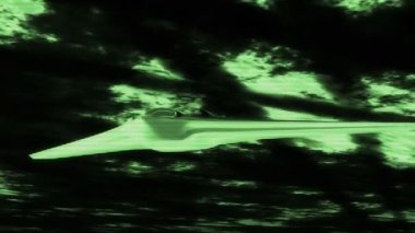 Gece görüş içinde uçan sentinel Drone