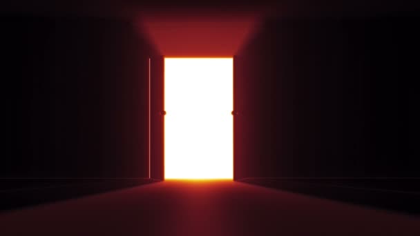 Mysterious Door background — Stock Video