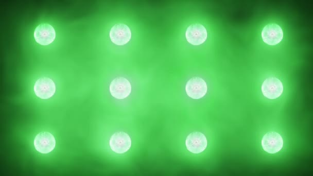 Lumières de scène de disco de stade clignotant 