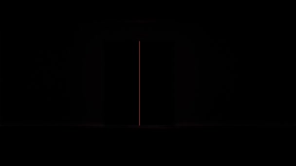 Mysterious Door background — Stock Video