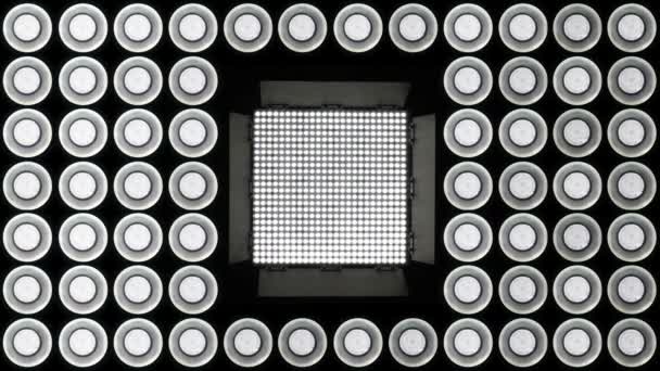 Led Lights Fing — стоковое видео