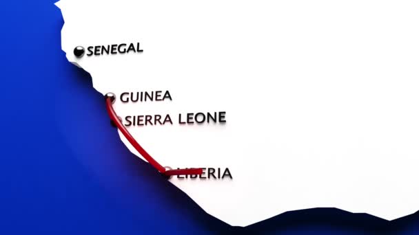 Ebola virüsünü Avrupa'ya yayılan — Stok video