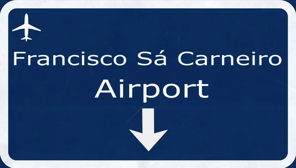 Airport Highway Sign — Stock Photo, Image