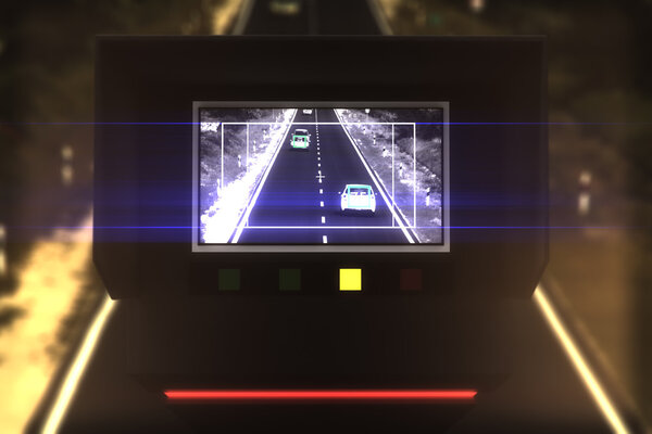 Блок записи скорости дорожного движения
