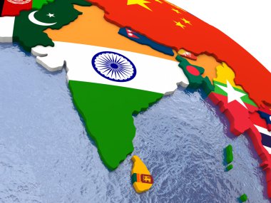 Türkiye siyasi haritası üzerindeki