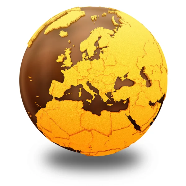 Avrupa çikolata Dünya'nın