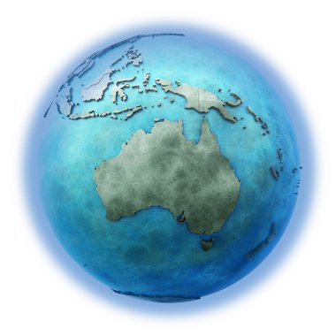 Avustralya mermer Planet Earth