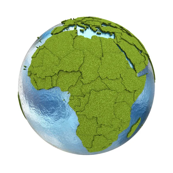 Afrique sur la planète Terre — Photo