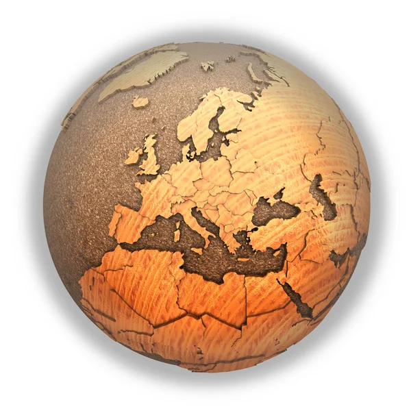 Ahşap Planet Earth Europe