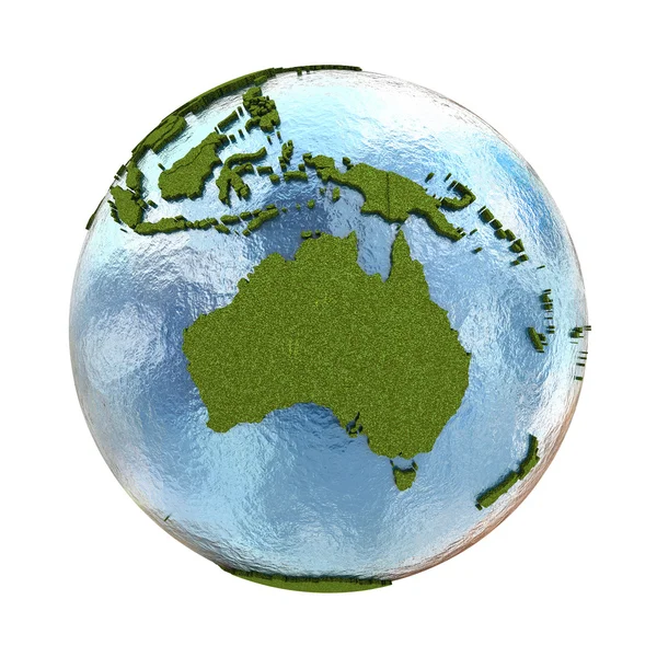 Australia on planet Earth — Stock Photo, Image