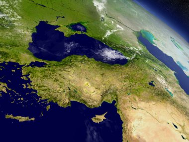 Uzaydan Türkiye