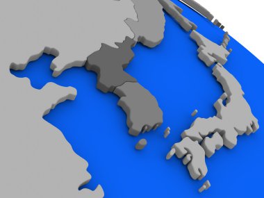 Güney Kore ve Kuzey Kore siyasi dünya modeli